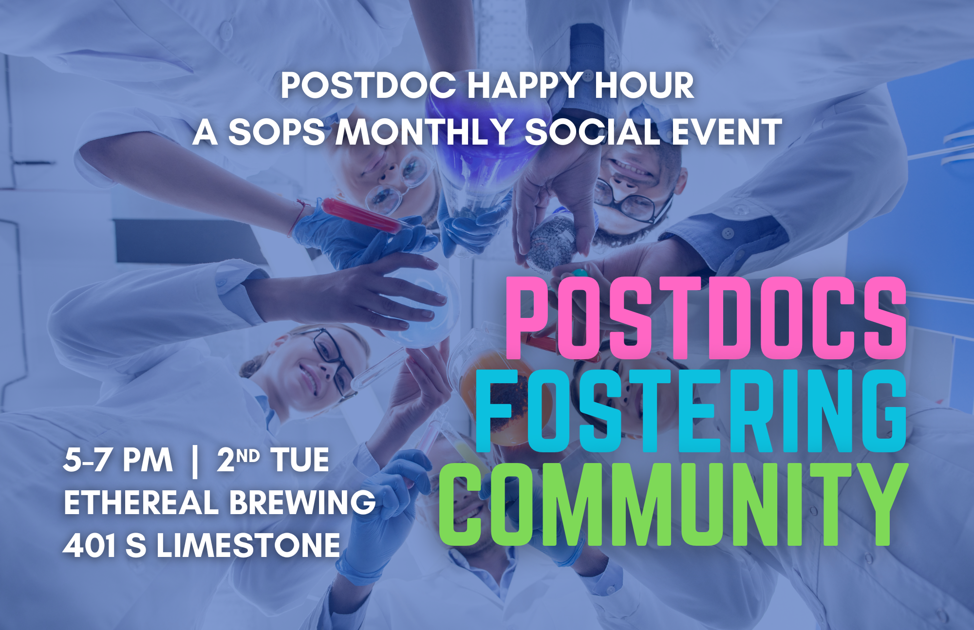 Postdoc Happy Hour Flyer 1