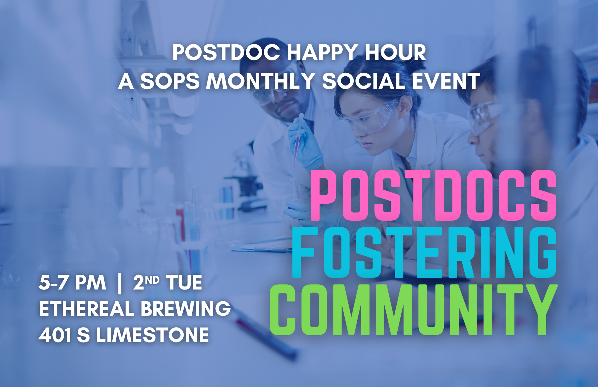 Postdoc Happy Hour Flyer 10