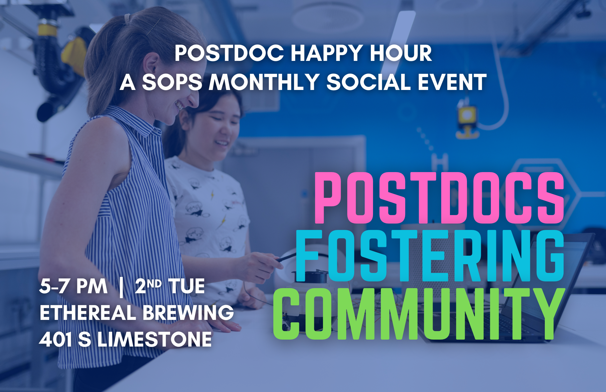 Postdoc Happy Hour Flyer 2