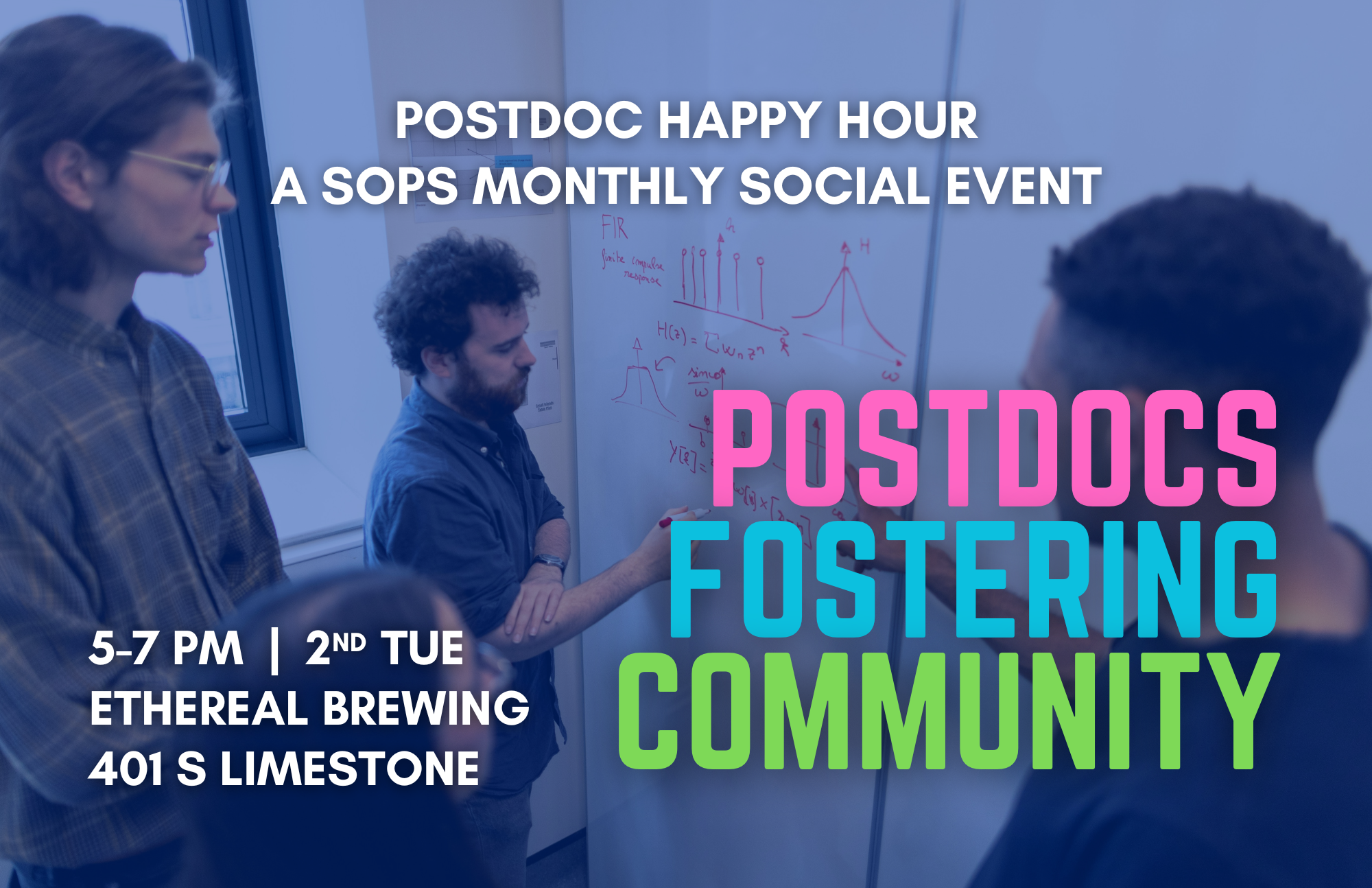 Postdoc Happy Hour Flyer 6